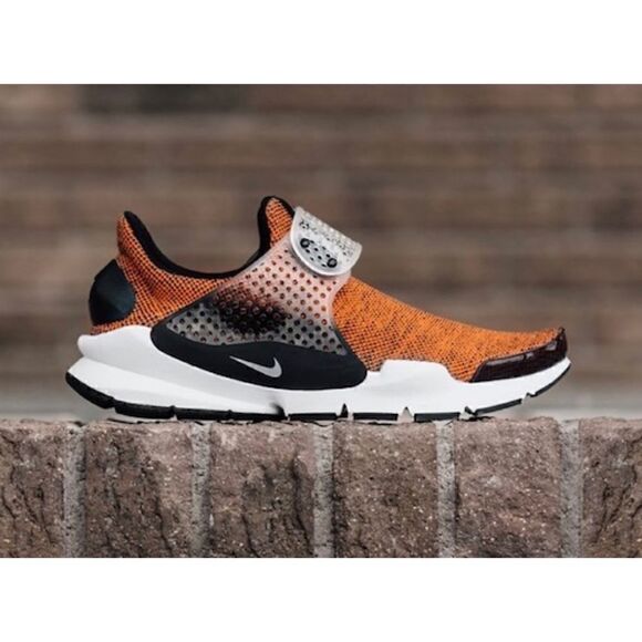 Nike Mens Sock Dart SE Terra Orange Size 10/ Excellent - Picture 1 of 5